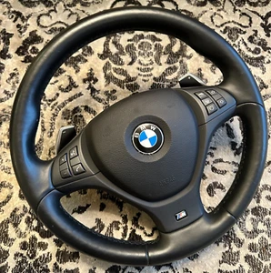 BMW E71 X6 E70 X5 VOLANTE TÉRMICO CON PALETAS - Imagen 1 de 6