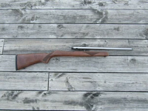Ruger 10/22 LVT deluxe stock Stainless 20" threaded 1/2X28 barrel combo ABRA OK - Picture 1 of 12