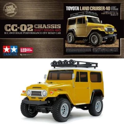 Tamiya 58715 Toyota Land Cruiser 40 CC-02 RC Auto Bausatz - Bild 1 von 4