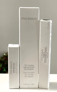 rms beauty 3 piezas conjunto de bases, rímel, bálsamo labial totalmente nuevo en caja - Imagen 1 de 5