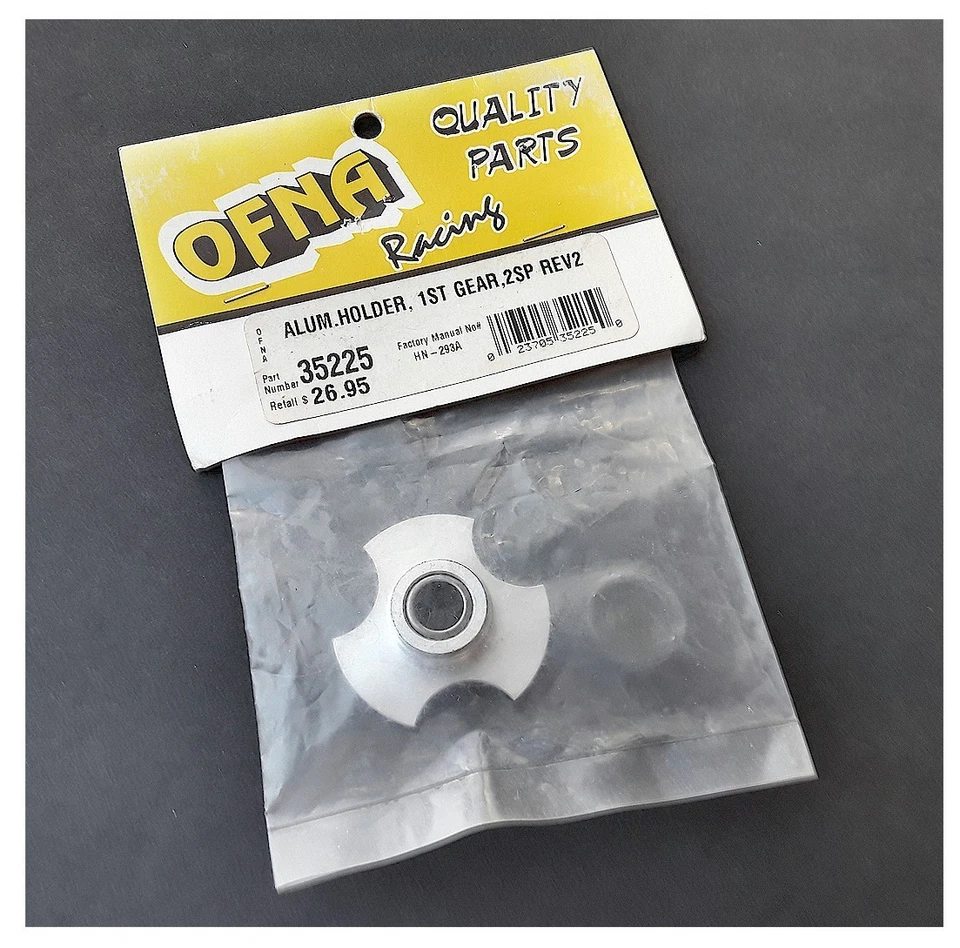 Vintage OFNA 35225 Aluminum Holder 1st Gear 2-Speed Rev 2 Ultra Titan 1-way NIB - Image 1 of 1