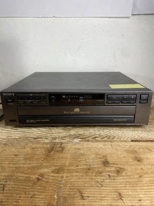 Sony CDP-C331 Compact 5 Disk CD Changer Player TESTED /WORKS Made In Japan - Picture 1 of 12