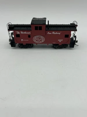 HO Athearn SPOKANE PORTLAND & SEATTLE - Wide Vision Caboose. 10027 Kadee Trucks - Image 1 of 4