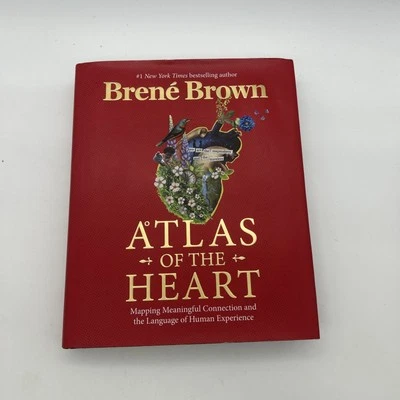 Atlas of the Heart Brené Brown Book Mapping Meaningful Connection HC DJ - Image 1 of 4