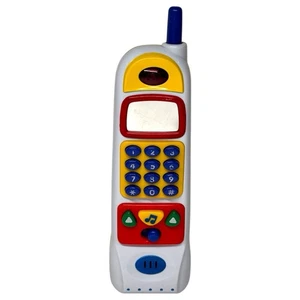 Teléfono de aprendizaje vintage Megcos para niños pequeños juguete luces sonidos musical educativo - Imagen 1 de 4