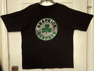 T-shirt nera Dropkick Murphys adulto taglia XL? Misure nelle foto - Foto 1 di 5