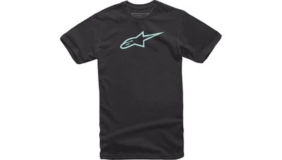 Alpinestars Ageless T-Shirt (Medium, Black/Mint) - Image 1 of 3