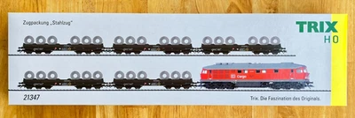 TRIX 21347 - H0 Zugpackung "Stahlzug", Diesellok Baureihe 232 DB AG (1:87) - H0 - Bild 1 von 4