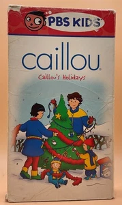 Caillou - Caillou's Holidays VHS 2002 PBS Kids **Buy 2 Get 1 Free** - Picture 1 of 3