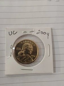 2004-D Sacagawea Dollar in BU "Brilliant Uncirculated" Condition from Mint Roll - Picture 1 of 2