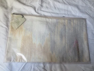 pottery barn jaislmer velvet pillow cover lumbar frost gray nip velvet art cover - Image 1 of 4