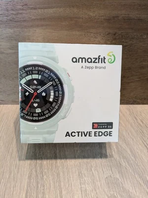NEW SEALED Amazfit Active Edge Smart Watch A2212 Zepp OS Mint Green Rugged - Image 1 of 4