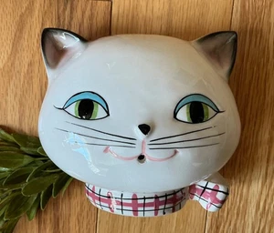 Holt Howard Vintage 1958 Cozy Kitten Schnur & Scheren Halter Katze Wanddeko - Bild 1 von 8