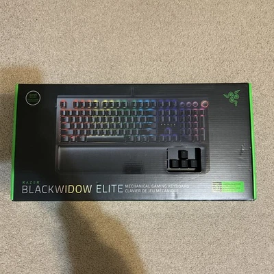 Razer BlackWidow Elite Wired Gaming Keyboard - Black Open Box Unused  - Image 1 of 4