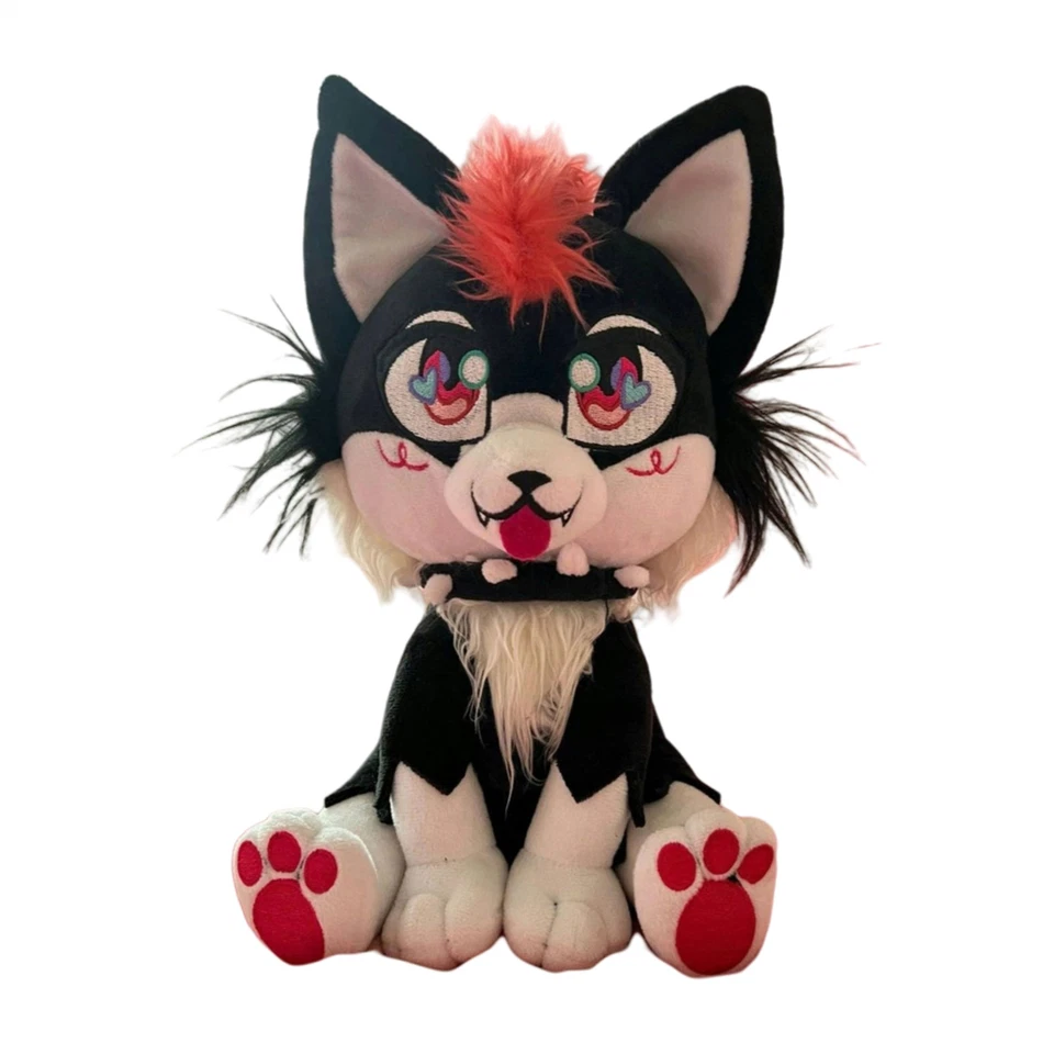 Peluche Big Mama Eterno Lindo-Ojos Grandes Con Brillante Estrella Lengua-Escupir Perro Peluche Foto 1 de 4