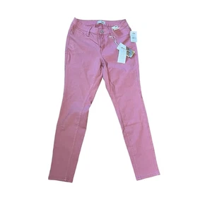 YMI Skinny Jeans Womens Plus Size 1X High Rise Pink Rose Hyperstretch NWT - Picture 1 of 9