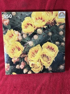 Rompecabezas de 550 piezas 1989 Random House "Prickly Pear Cactus" nuevo sellado - Imagen 1 de 4