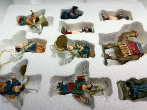 Hawthorne Village The Peace on Earth Figurine Set retired with COA 10pc EXC! - Picture 1 of 9