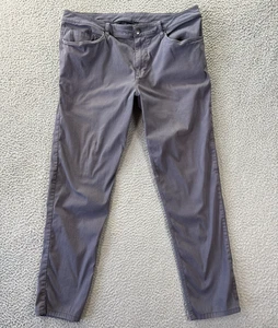 Lululemon ABC Hose Herren 34 (passt 36x29,5) grau Slim Warpstreme Stretch Chino - Bild 1 von 10