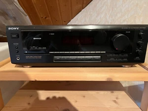 SONY STR-DE305, in schwarz, funktionsfähig, gebraucht, mit Fernbedienung - Bild 1 von 4