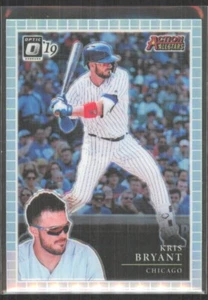 2019 Panini Donruss Optic Action Allstars Silver Holo Prizm Kris Bryant #AA-7 - Picture 1 of 2