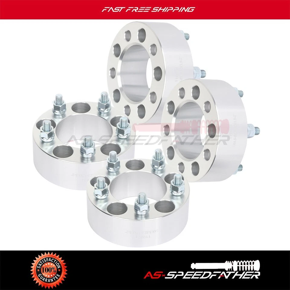4x espaciadores de rueda de 2" 5x4,5 para Chevrolet Impala 2000-2013 Dodge Caravan 1996-2007 Foto 1 de 4