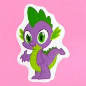 My Little Pony Sticker MLP Spike the Dragon Wave Hi Friendship Magic - Picture 1 of 2