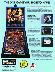 Flipper ROM CPU SET (3 Chips) Data East Lethal Weapon 3 - Bild 1 von 1