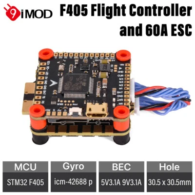 F405 V3.1S PLUS FC Flight Controller Board 4in1 8Bit  Brushless ESC for RC Drone - Image 1 of 4