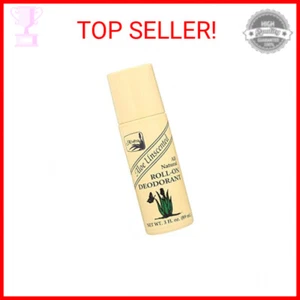 Alvera All Natural Roll-On Deodorant, Aloe Unscented, 3 oz, Pack of 3 - Picture 1 of 2