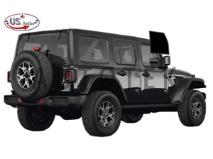 Película precortada ventanas delanteras de dos puertas para Jeep Wrangler Unlimited JL 2018-2025 tinte - Imagen 1 de 11