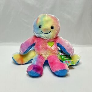 Build A Bear Cubscription Octopus Plush Colorful Tie Dye Rainbow Culture Fly
