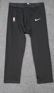 NIKE NBA Compression Tights 2XL Tall AA0751-010 Men’s Black - Picture 1 of 4