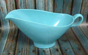 Jarra Gravy Boat BOONTONWARE 3610 de colección de los años 50 Aqua Turquesa MCM EE. UU. Aladdin - Imagen 1 de 6