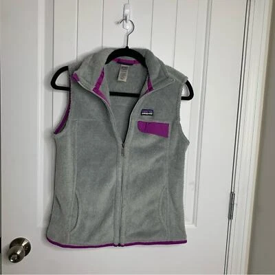 Patagonia Re Tool Cremallera Completa Polar Chaleco Chaqueta Talla Mediana Mujer’s Foto 1 de 4