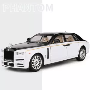 Rolls Royce Phantom modelo de coche de aleación 1:22 diecast y vehículos de juguete metal regalo niños - Imagen 1 de 28