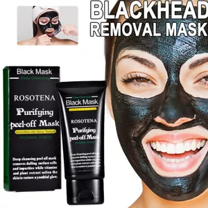 Purifying Acne Peel-off Mask Facial Cleansing Blackhead Remover Charcoal Mask - Picture 1 of 12