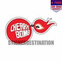 Cherry Bomb Sticker Decal Artist Vince Ray VR5