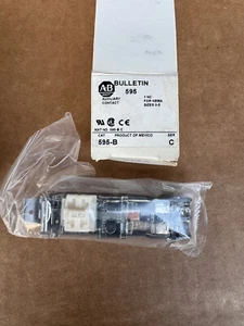 Allen Bradley 595-B Auxiliary Contact 1 N.C. For Size 0-5 New in Box - Picture 1 of 1