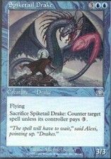 4 Spiketail Drake 4x x4 - LP - Prophecy - SPARROW MAGIC - mtg -