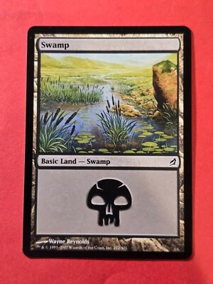 2007 Magic The Gathering Lorwyn #292 Swamp, Basic Land, C, NF, cd1 - Image 1 of 3