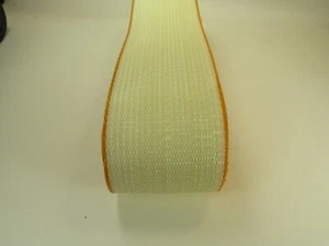 Wellington lawn chair replacement webbing 72ft buff edge stripe 2 1/2 in wide - Picture 1 of 3