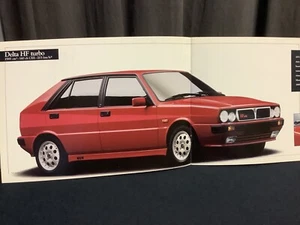 Superbe Catalogue 1991  LANCIA DELTA HF TURBO GT Ie. LX - Picture 1 of 2