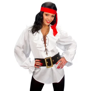 Blusa Pirata Blusa Medieval Novia Pirata Disfraz Pirata M 38-40 - Imagen 1 de 3