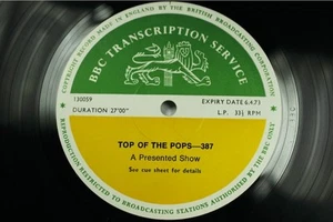 BBC 387 Transcription Disc TOP of POPS Live The FACES  CILLA BLACK STEELEYE SPAN - Picture 1 of 6