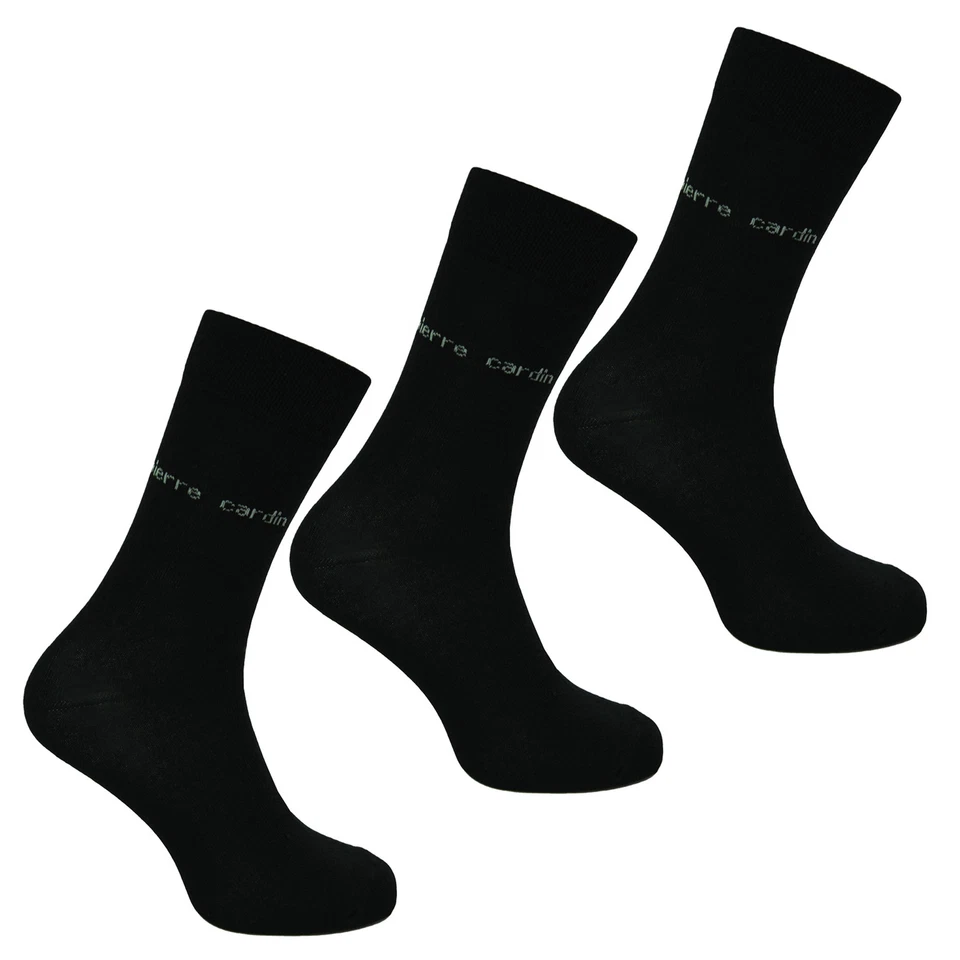 Pierre Cardin Paris Mens Black Socks - Image 1 of 1