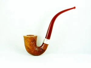 briar pipe Volkan calabash holmes sandblast pfeife handmade italy - Picture 1 of 5