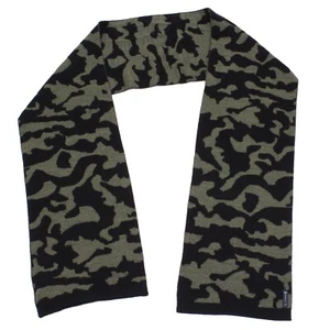 9212X Sciarpa Unisex ARMANI JEANS Grün/Schwarz Wollschal Unisex - Bild 1 von 4