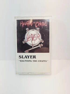Slayer Haunting the Chapel Cassette Tape Restless Records 1987 Tested Promo - Image 1 of 3
