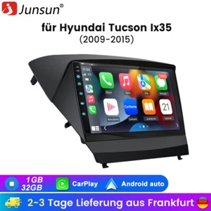 9" Android13 Autoradio Für IX35 Tucson 2009-2015 GPS NAVI WIFI BT SWC DAB+ 1+32G - Bild 1 von 19